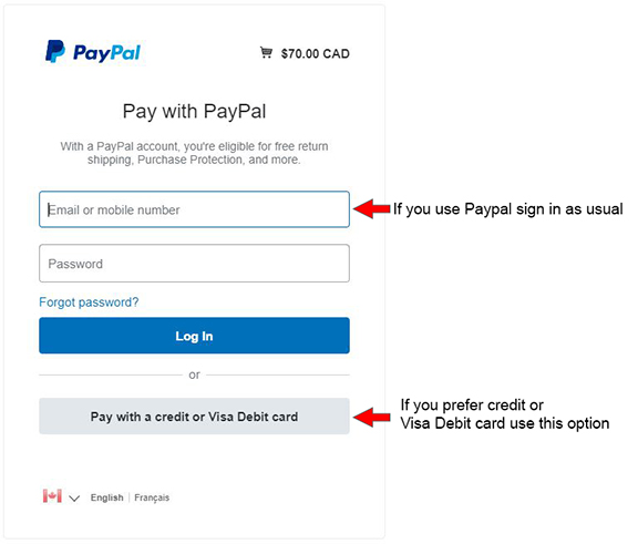 paypal purchase